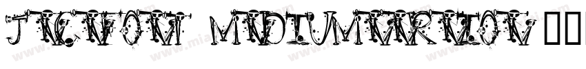 jacafont MediumVersion 001000字体转换